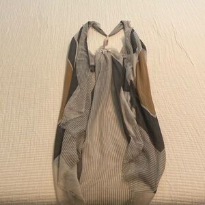 Light weight pool cover up or wear over a tshirt. Easily dressed up or down.